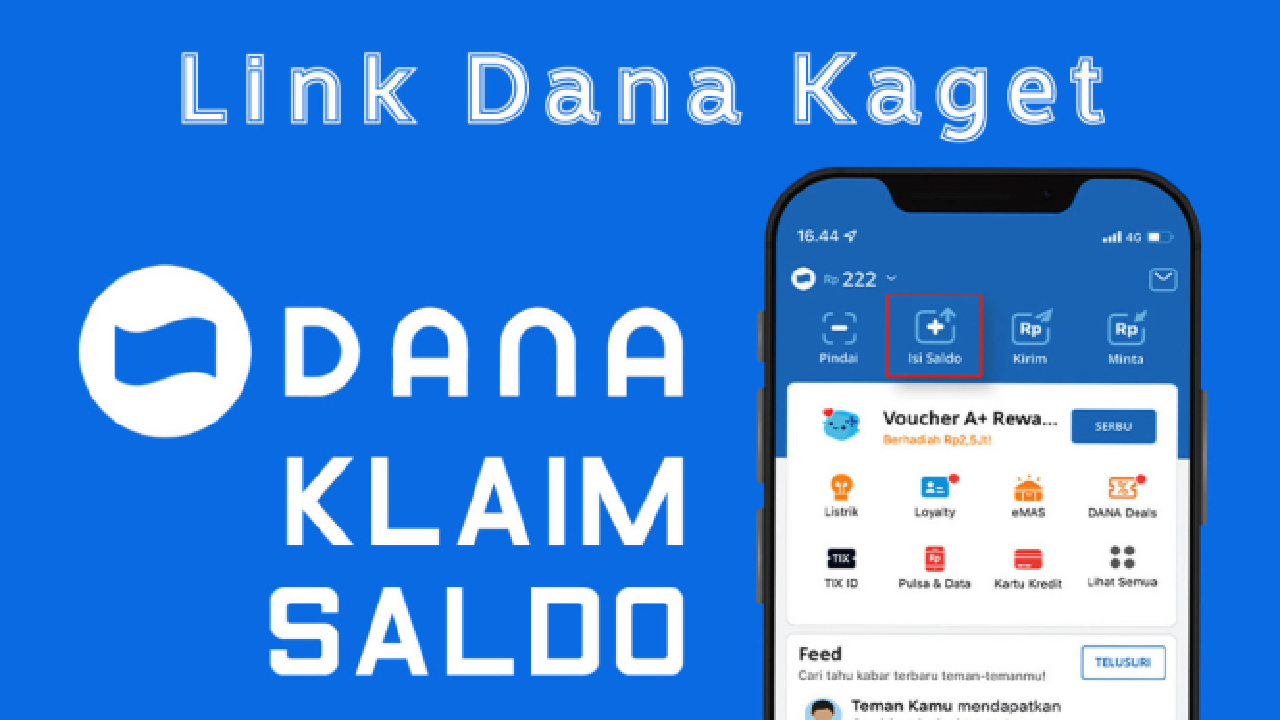 Link DANA Kaget Senin 12 Januari 2025 dan Cara Ambil Link DANA kaget yang Aman