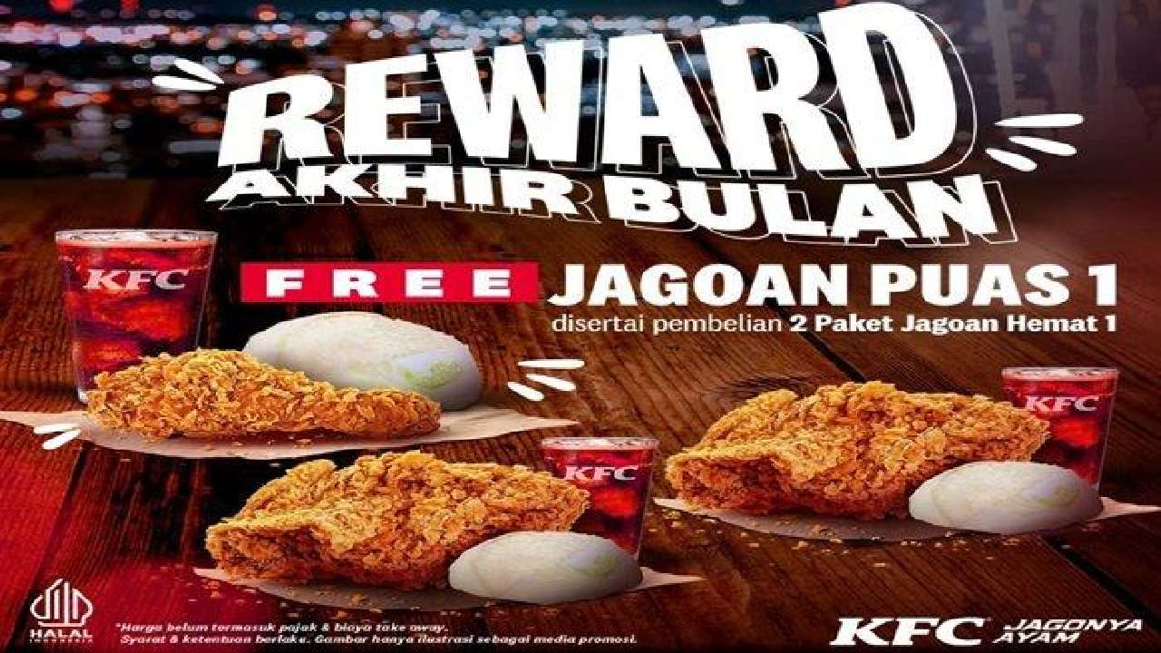 Serbu Promonya! KFC Berikan Promo Hari Ini Selasa 1, Oktober 2024: Belanja Rp 50.000 Dapat KFC Soup atau KFC Sundae Gratis