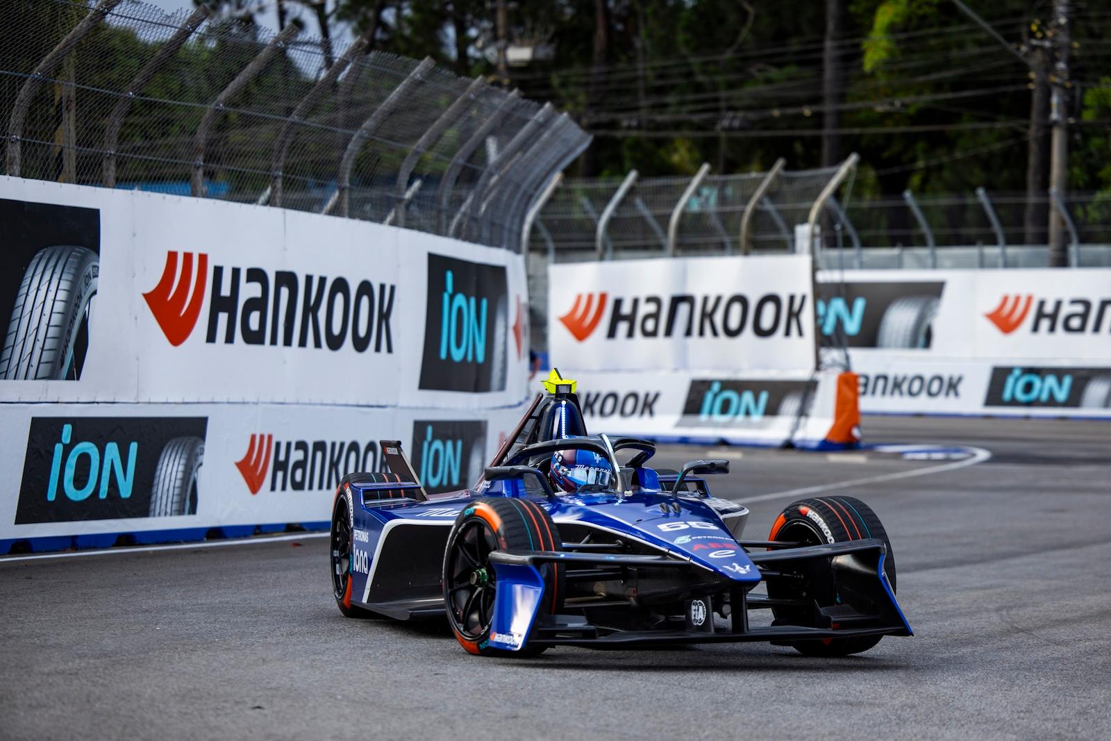 Hankook Tire iON Race Kuasai Kondisi Ekstrem di Sirkuit Sao Paulo