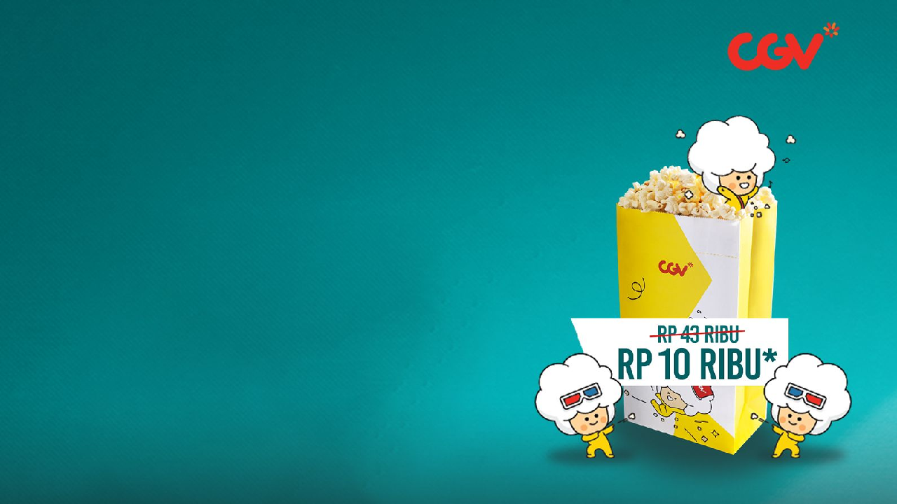 Cara Hemat Beli Popcorn Salty di CGV Pakai Metode Pembayaran Blu