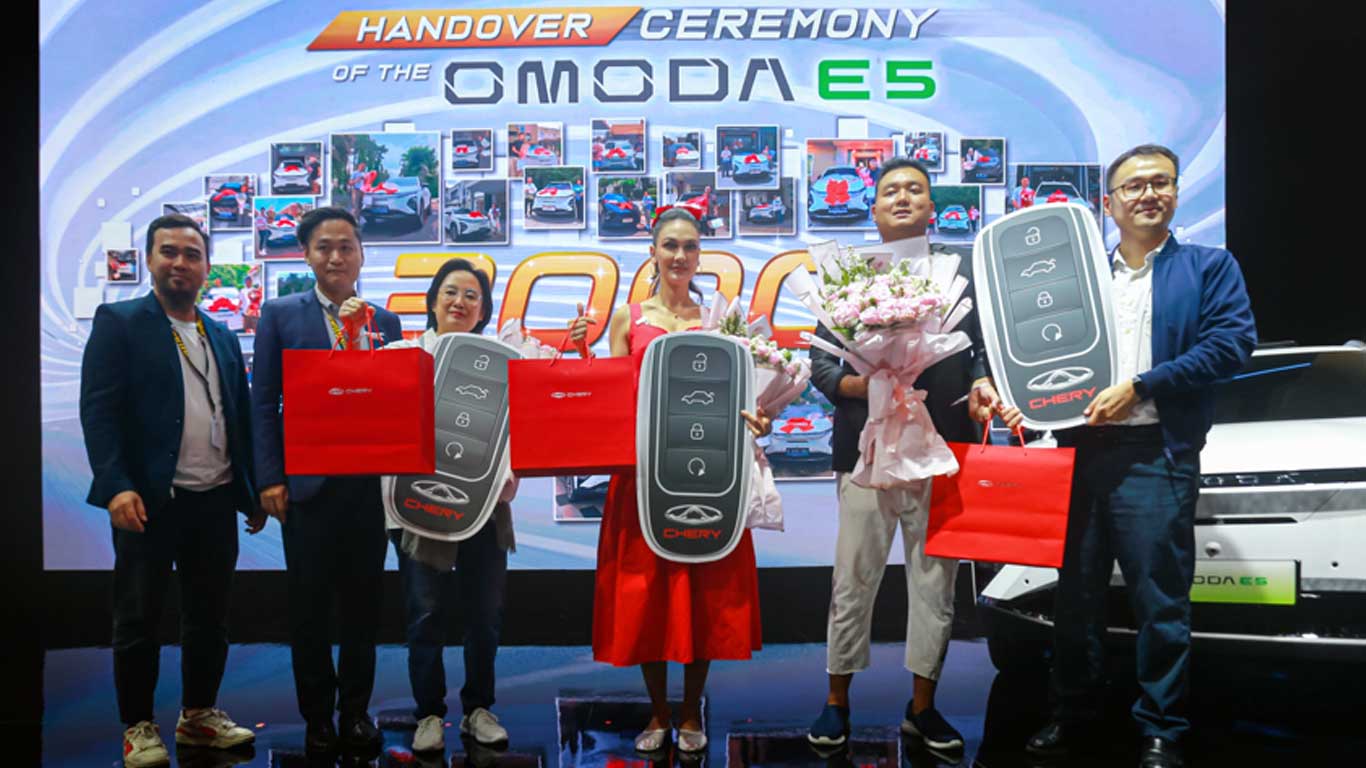 Penyerahan 3.000 Unit Omoda E5 Diklaim Bentuk Cerminan Kepercayaan terhadap Mobil Listrik Chery