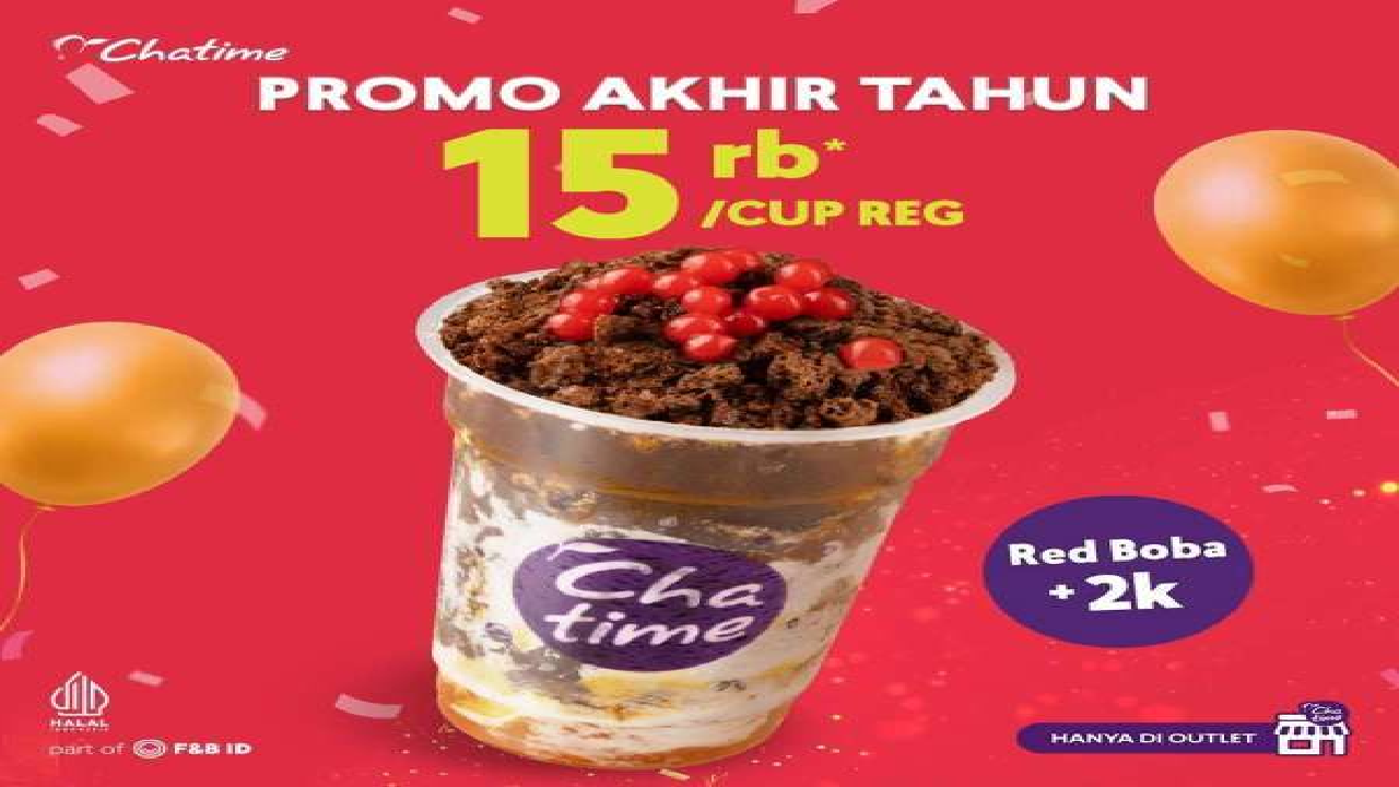 Hemat! Beli Chatime Orange Chocolate Cuma Rp 15.000