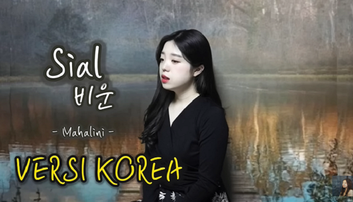 Lirik Lengkap Lagu 'Sial' - Mahalini Versi Korea Lengkap dengan Terjemahannya, Berasa Ost Drakor!