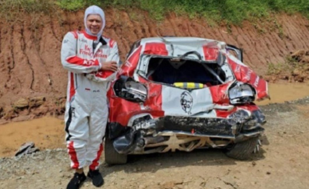 Kondisi Terkini Bamsoet Pasca Mengalami Kecelakaan di Event Sprint Rally Putaran ke-3, Mobilnya Rusak Parah
