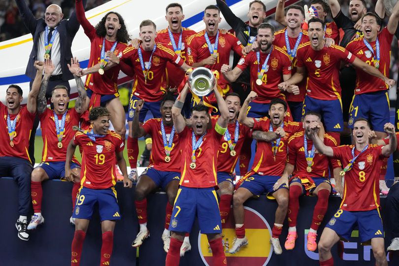 Spanyol Kampiun Euro 2024, Rodri Dinobatkan sebagai Pemain Terbaik