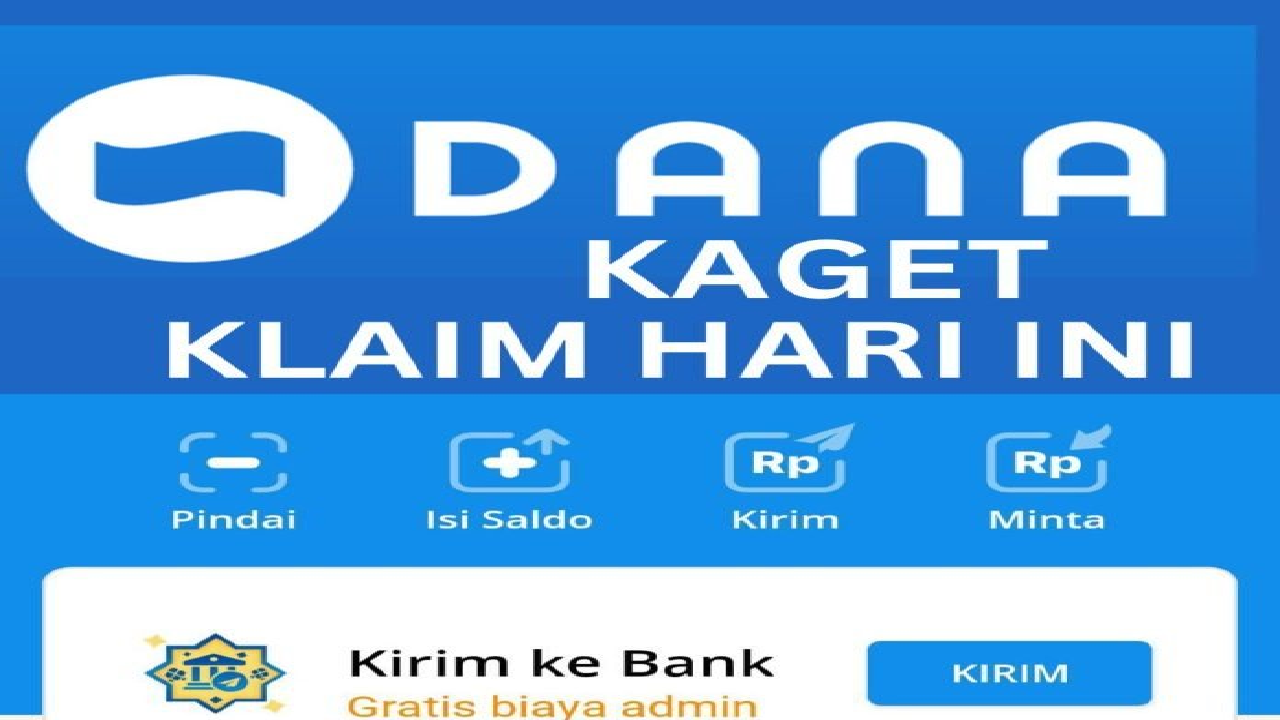 GAS! Ada Hadiah Spesial Link DANA Kaget Berhadiah Rp 150.000 Selasa, 14 Januari 2025