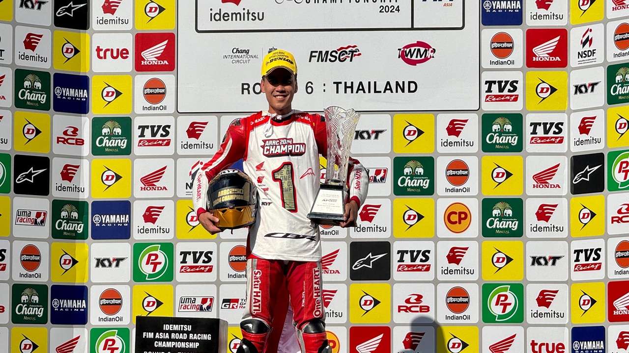 CBR250RR Bikin Pebalap Astra Honda Sukses Juara Asia di ARRC 2024