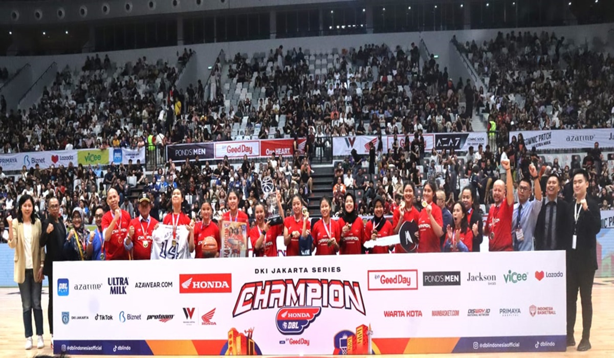 Wahana Konsisten Padukan Basket dan Safety Riding dalam Honda DBL, Final DKI Jakarta Series Perdana di Indonesia Arena