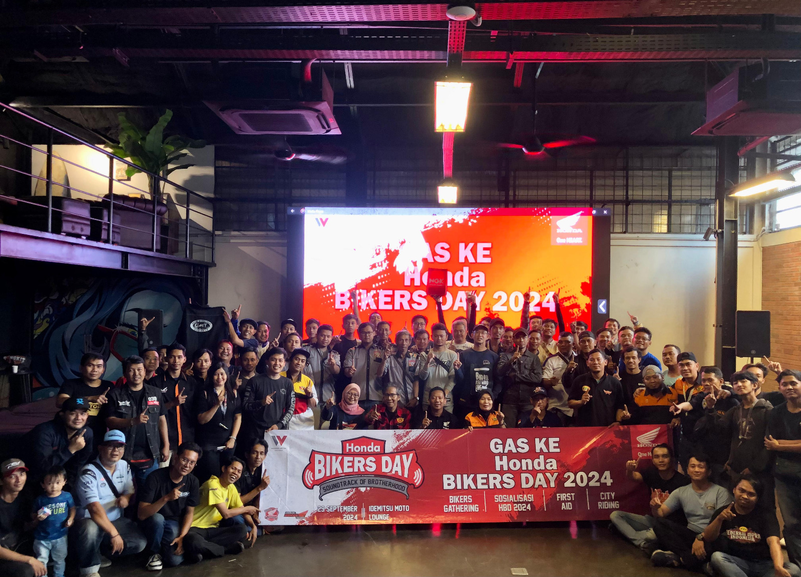 Honda Bikers Day Sebentar Lagi! Ratusan Biker Ikuti Pelatihan P3K Sambil Nobar Pebalap AHRT