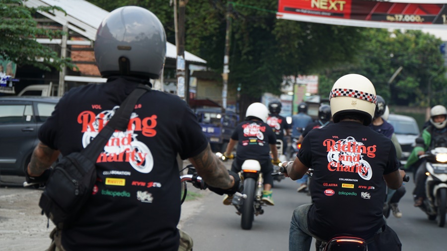 Keren, Gandeng Komunitas Motor, Astra Otoparts Gelar Riding Sambil Beramal di Bulan Ramadan