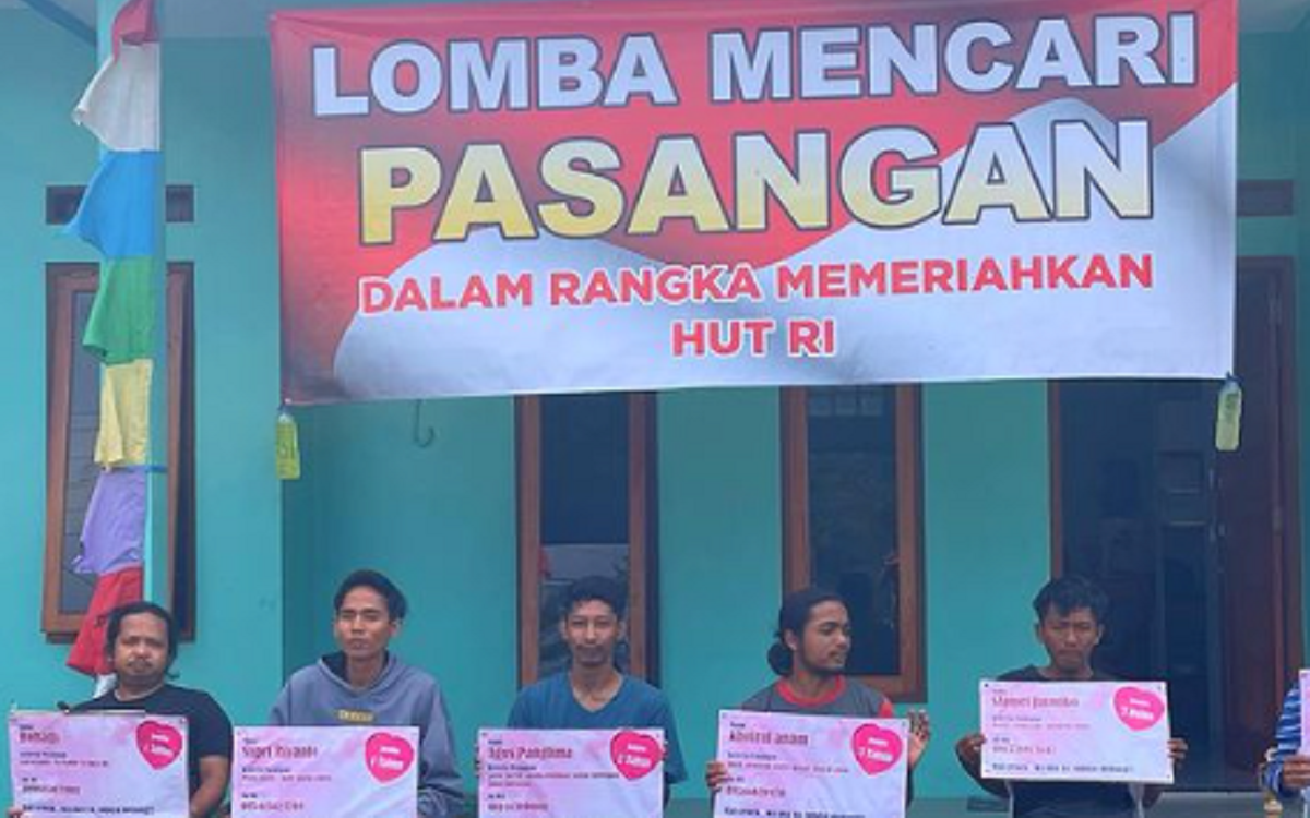 Viral! Lomba Mencari Pasangan di Magelang Guna Memeriahkan HUT RI Mengundang Gelak Tawa Netizen