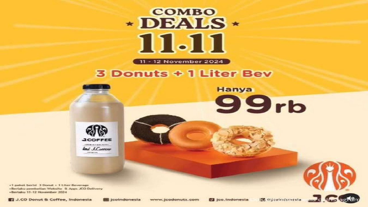 Promo 11.11 Jco dan Mako, Ayo Buruan Diserbu Mumpung Murah!