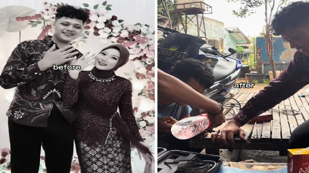 Selesai Acara Lamaran, Calon Pengantin ini Malah Manggil Damkar, Ngapain?