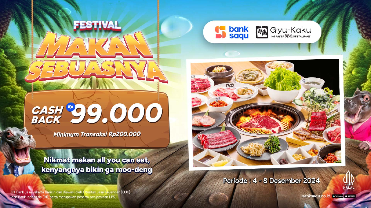 Dapatkan Cashback Gyu-Kaku Hingga Rp 99 Ribu yuk Ambil Promonya Buruan