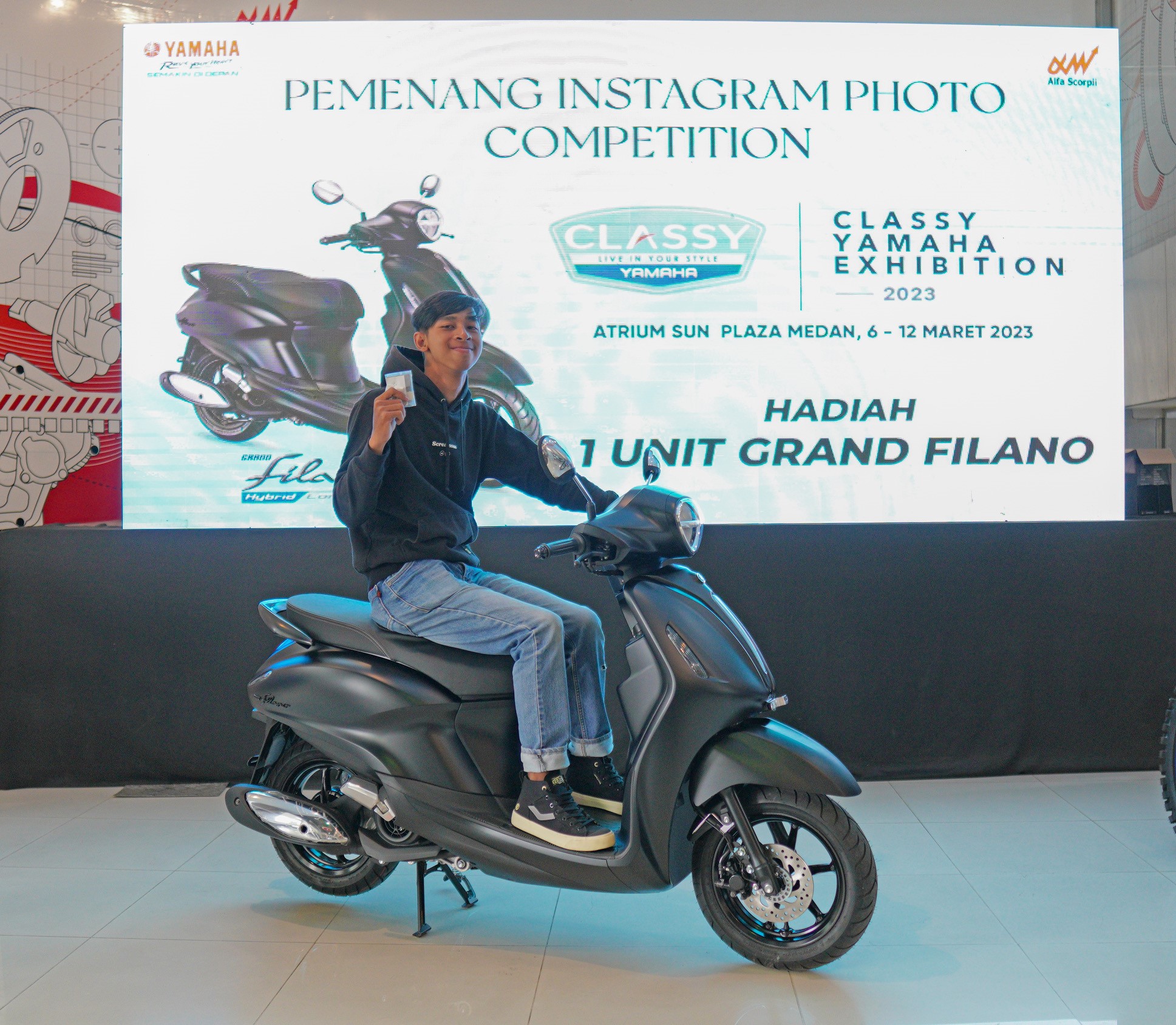 7 Unit Grand Filano Hybrid-Connected Jadi Hadiah di Classy Yamaha Exhibition, Ini Daftar Pemenangnya