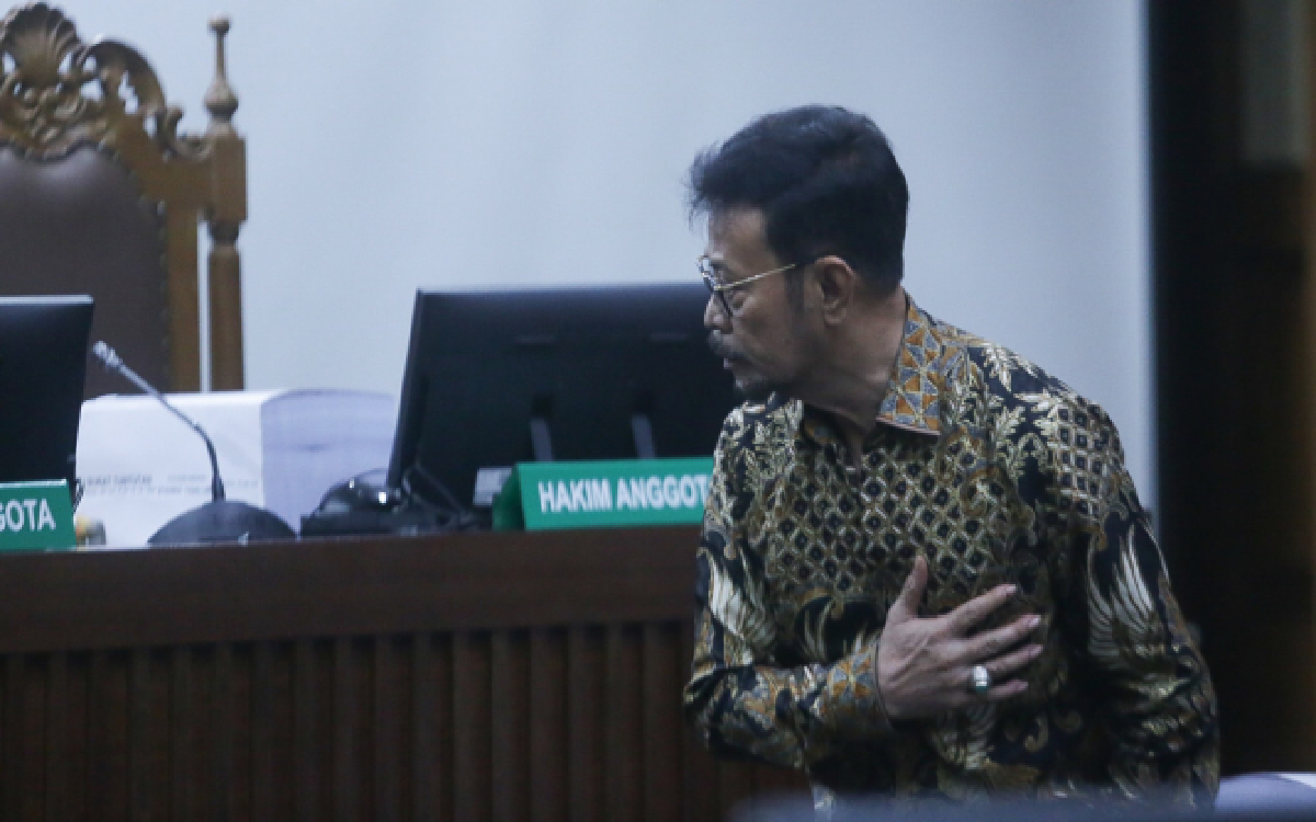 Sidang Vonis Hari Ini, KPK Yakin SYL Divonis Sesuai Tuntutan 12 Tahun Penjara