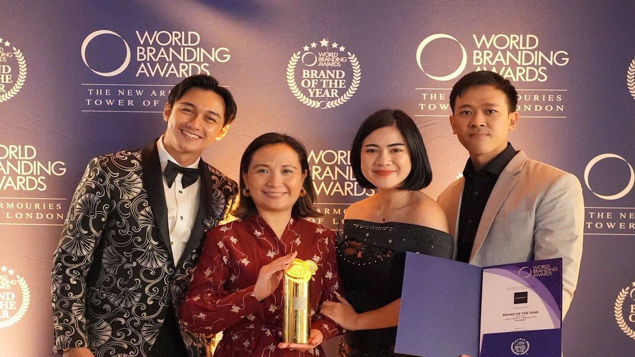 Scarlett Sukses Dapat Prestasi Internasional di World Branding Awards