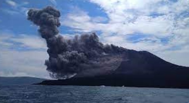 Gunung Anak Krakatau Kembali Terjadi Peningkatan Guncangan