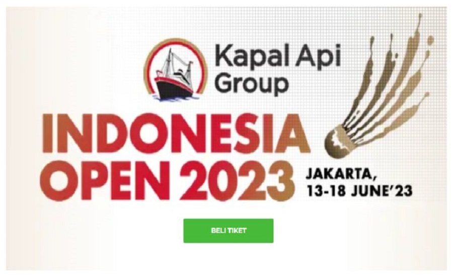 Yuk Buruan Catat Tanggalnya, Ini Jadwal Indonesia Open 2023!