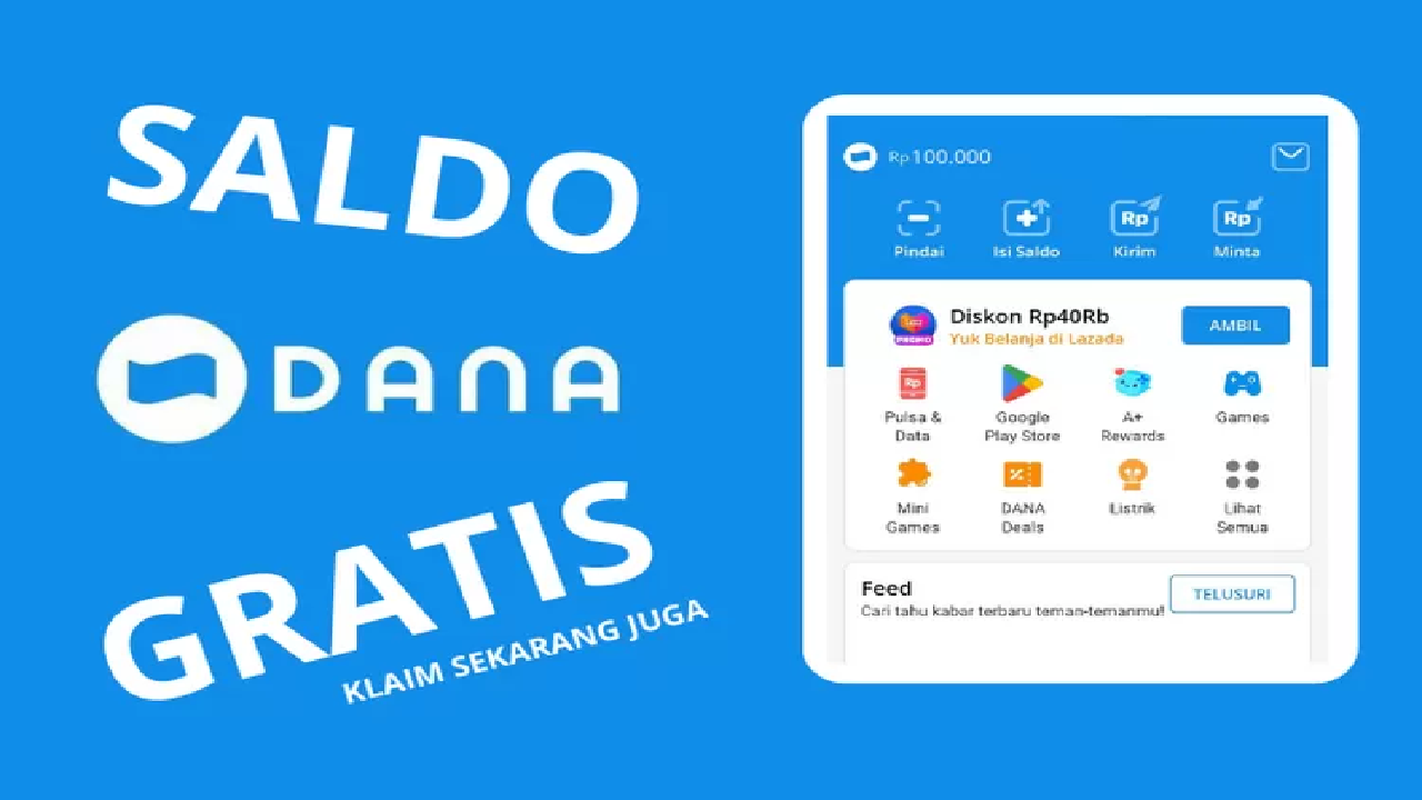 Hadiah Akhir Bulan Ayo Buruan Klaim Link DANA Kaget Senin 25 NOvember 2024 Saldo Gratisnya Rp 280 Ribu