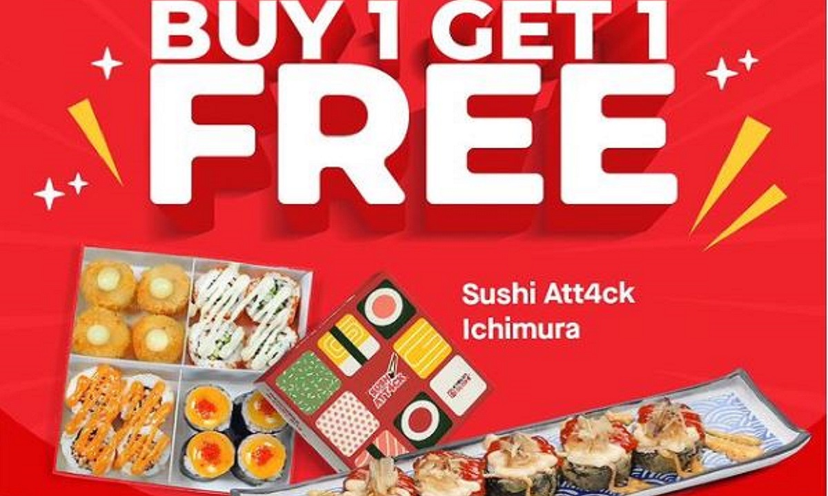 Serbu! Promo Ichiban Sushi Spesial Promo Payday Buy 1 Get 1, Cek Syarat dan Ketentuannya di Sini!