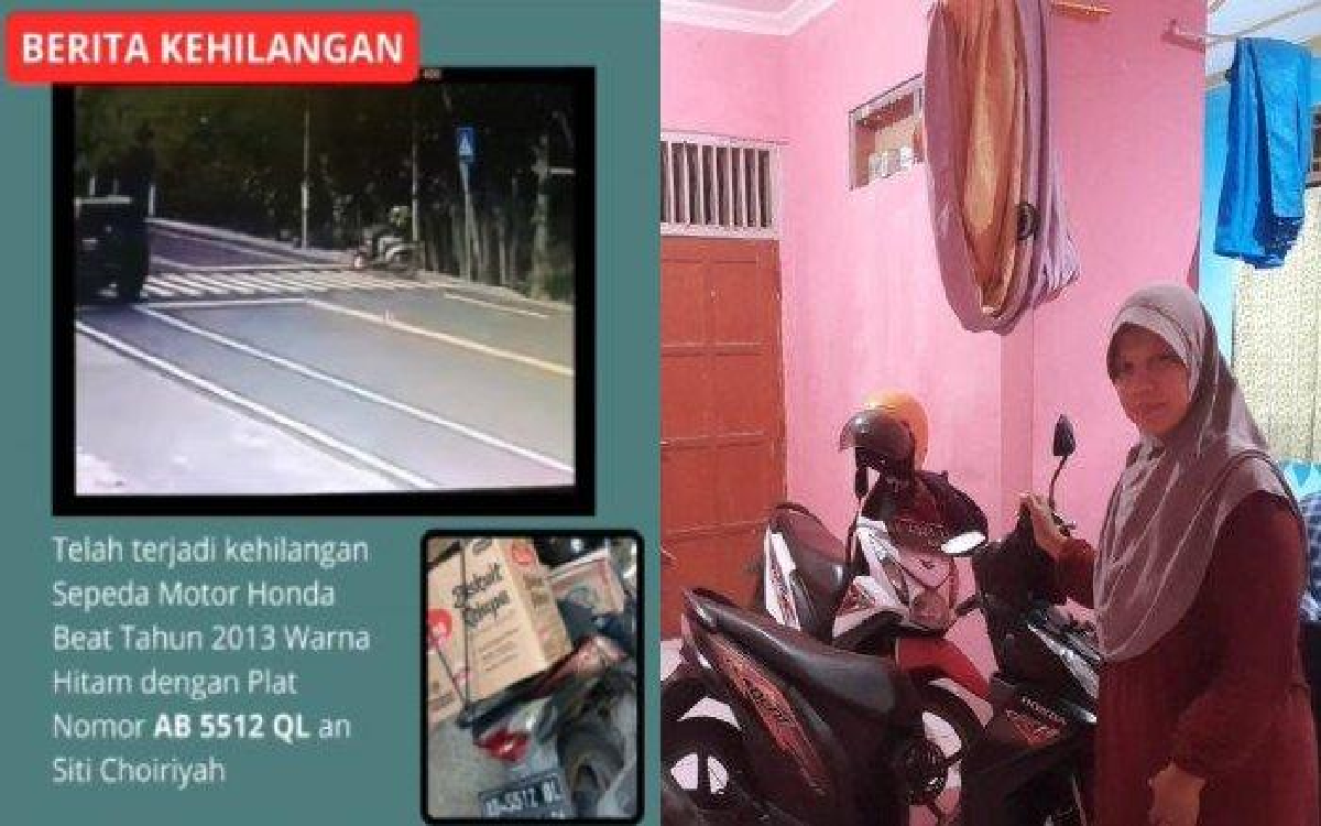 Viral Maling Kembalikan Motor Curian ke Pemilik Dititip ke Tukang Ojek