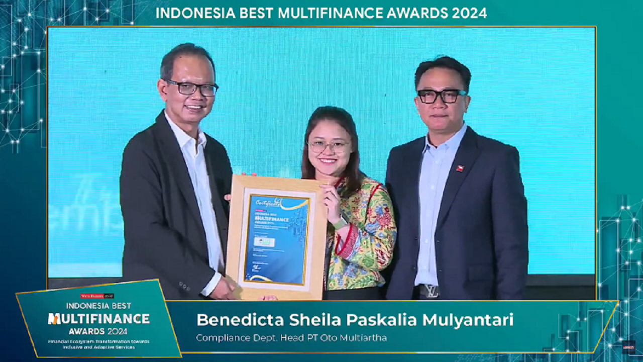 OTO Group Raih Dua Penghargaan Di Ajang Indonesia Best Multifinance Awards 2024!