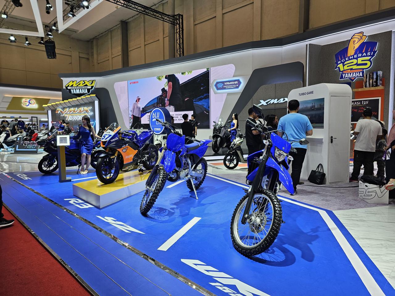 Yamaha Pamerkan Warna dan Teknologi Terbaru, Perkuat Identitas Lifestyle Skutik di IMOS 2024