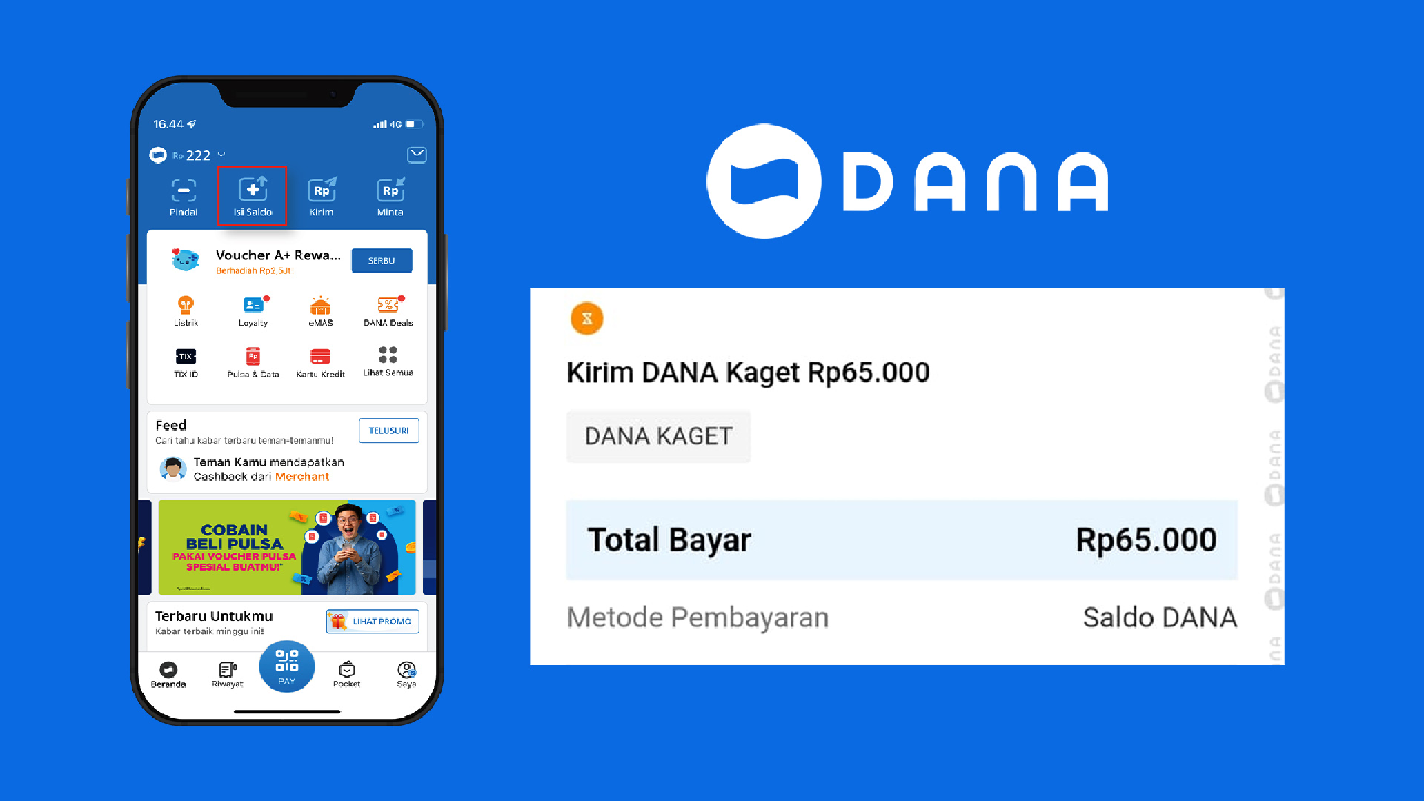 Ada yang Gratis! Klik Link DANA Kaget Rp 65.000 Selasa 21 Januari 2025