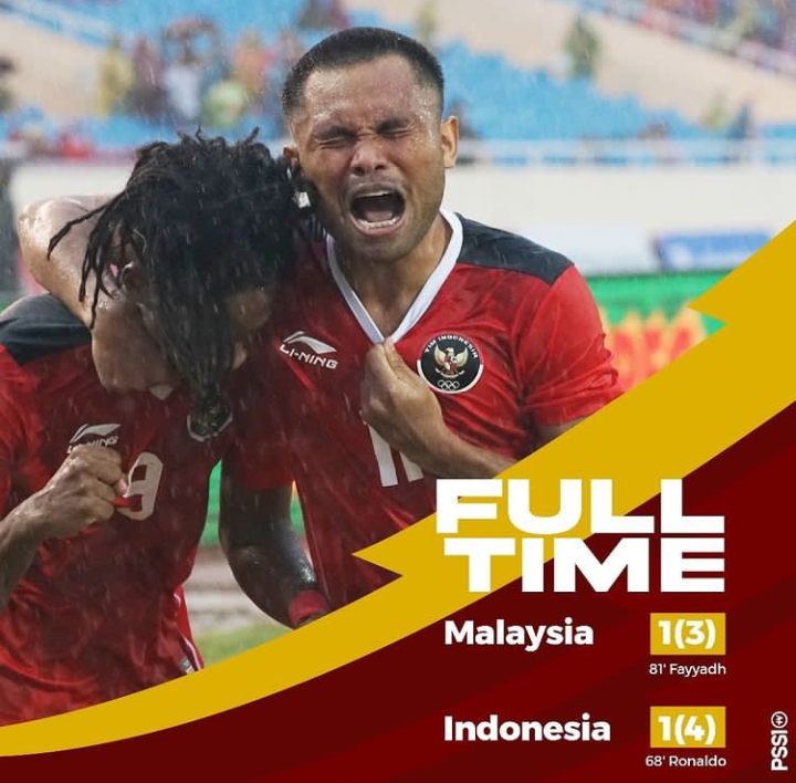 Menang Adu Penalti dari Malaysia, Timnas Indonesia dapat Perunggu di SEA Games 2021