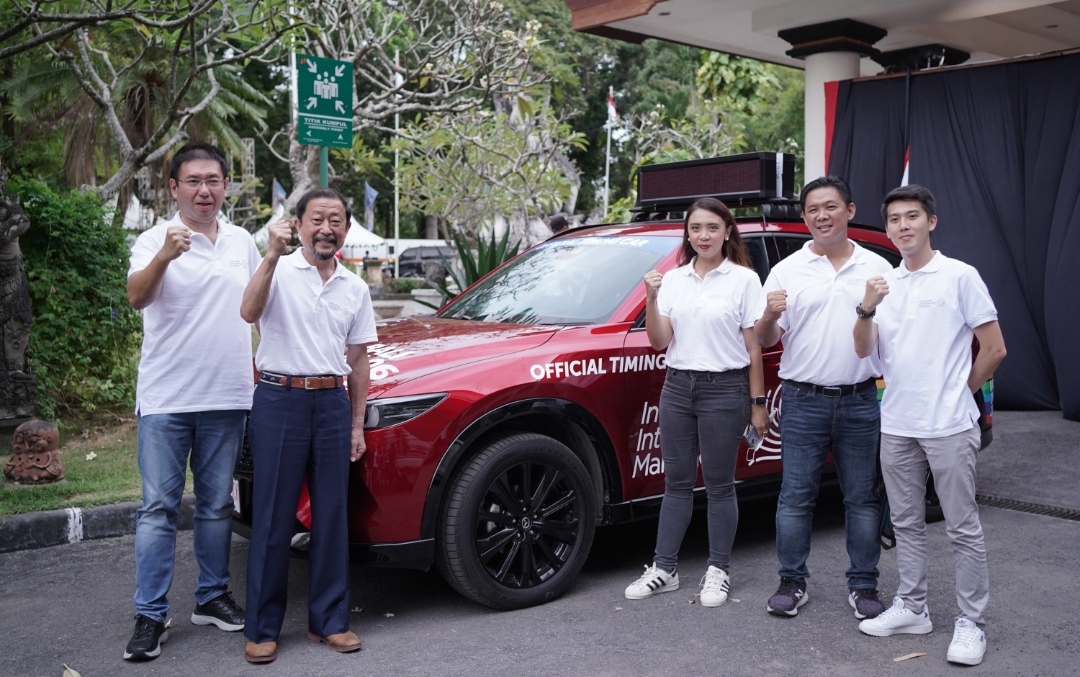 10 Unit Mazda Jadi Official Car Ajang Lari Marathon di Bali