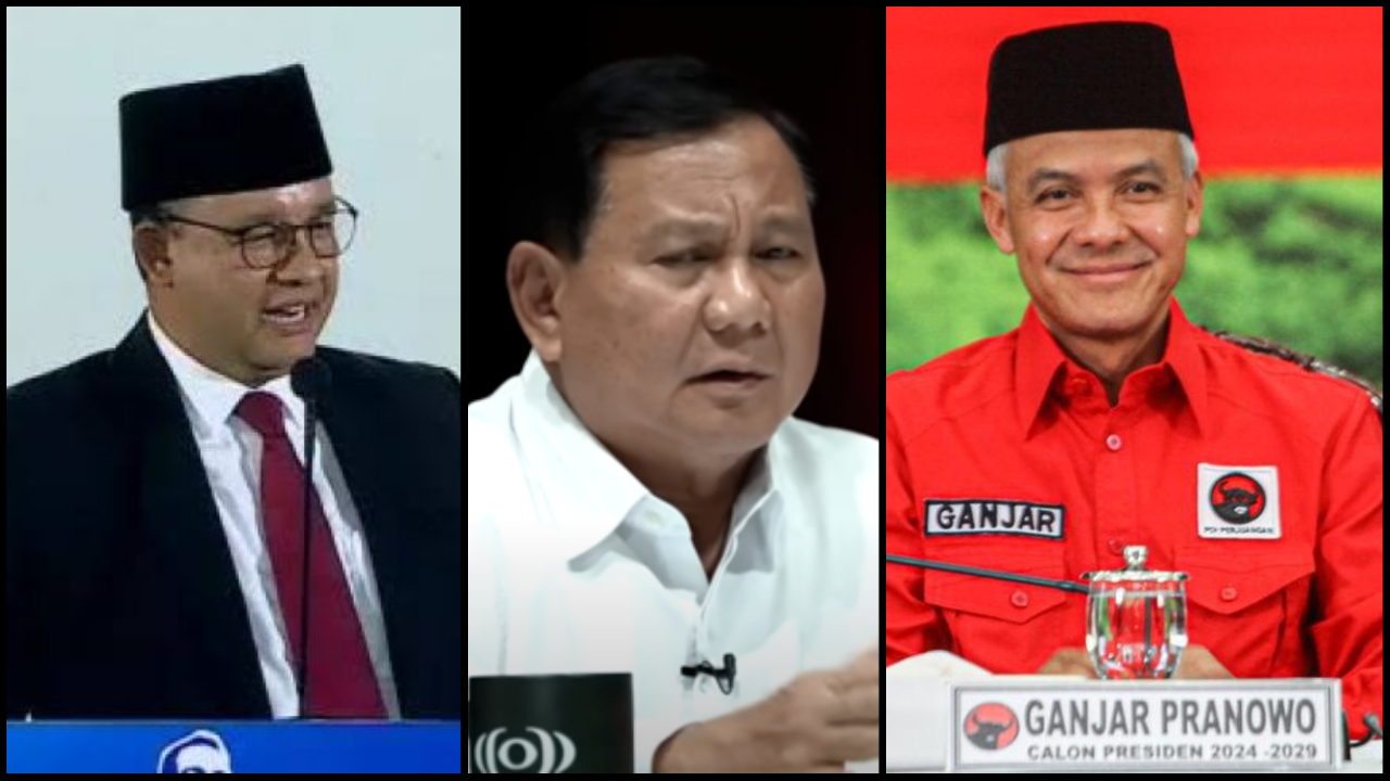 Survei Elektabilitas Capres Terbaru: Ganjar dan Prabowo Makin Alot, Anies Alami Peningkatan