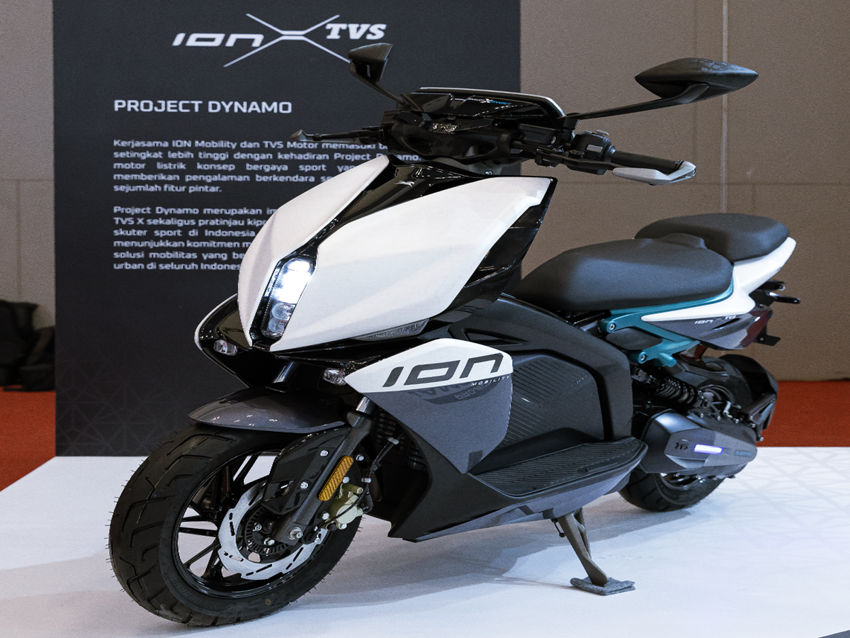 Kolaborasi Motor Listrik ION Mobility dan TVS Motor Company, Siap Ciptakan Inovasi Project Dynamo