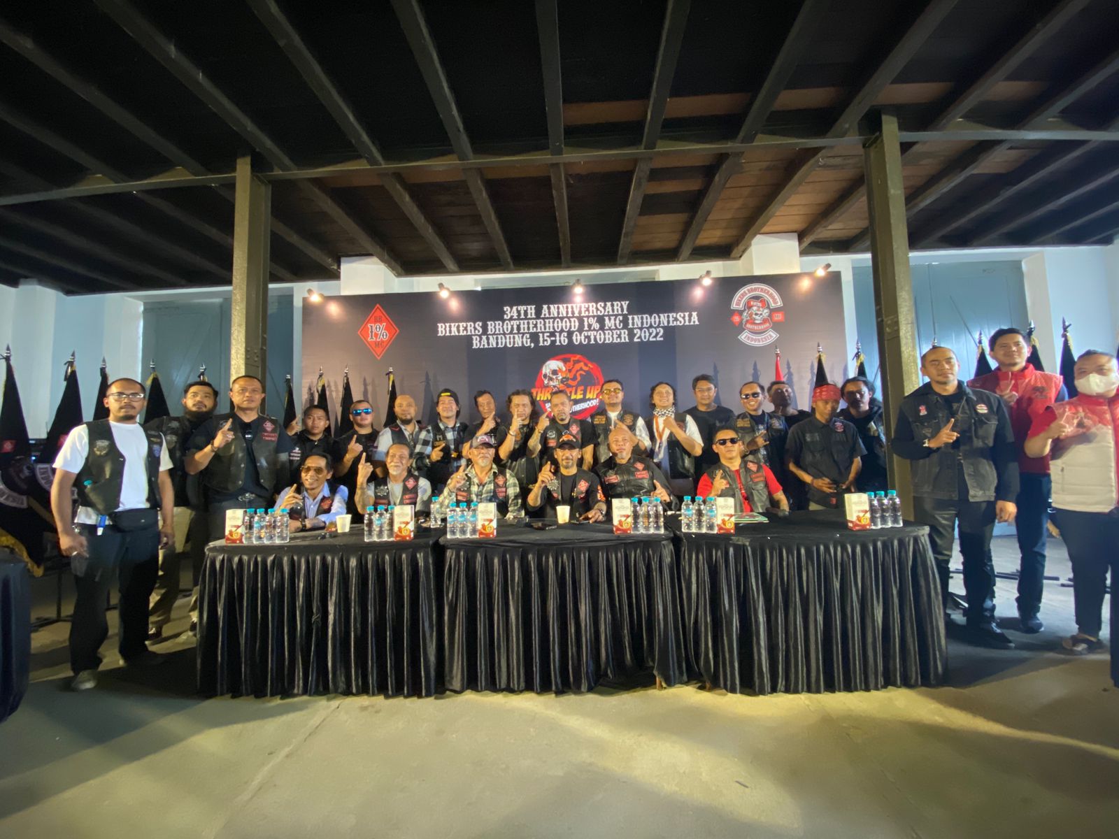 Bikers Brotherhood 1% MC Indonesia Bakal Rayakan Ulang Tahun Ke-34 Gede-gedean