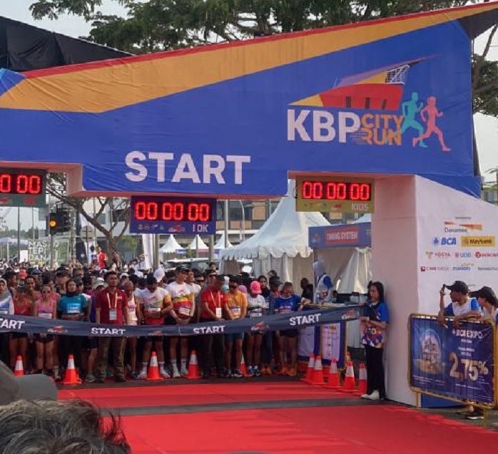 Antusias Gara-gara Total Hadiah Rp 270 Juta, Sebanyak 2.500 Peserta Meriahkan Acara Lari KBP City Run di Kota Baru Parahyangan