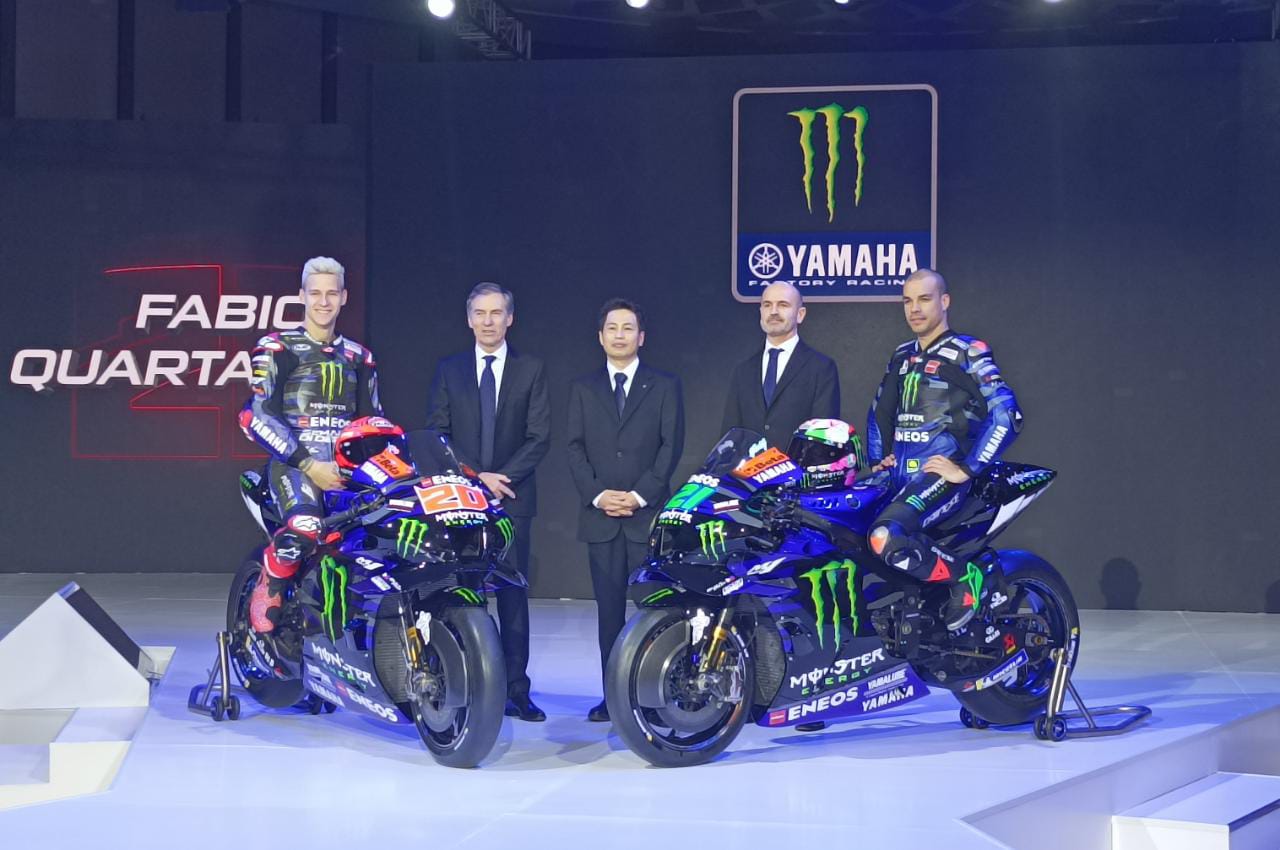 Monster Energy Yamaha MotoGP Luncurkan Livery Baru di Indonesia, Ini Target Fabio Quartararo Musim 2023