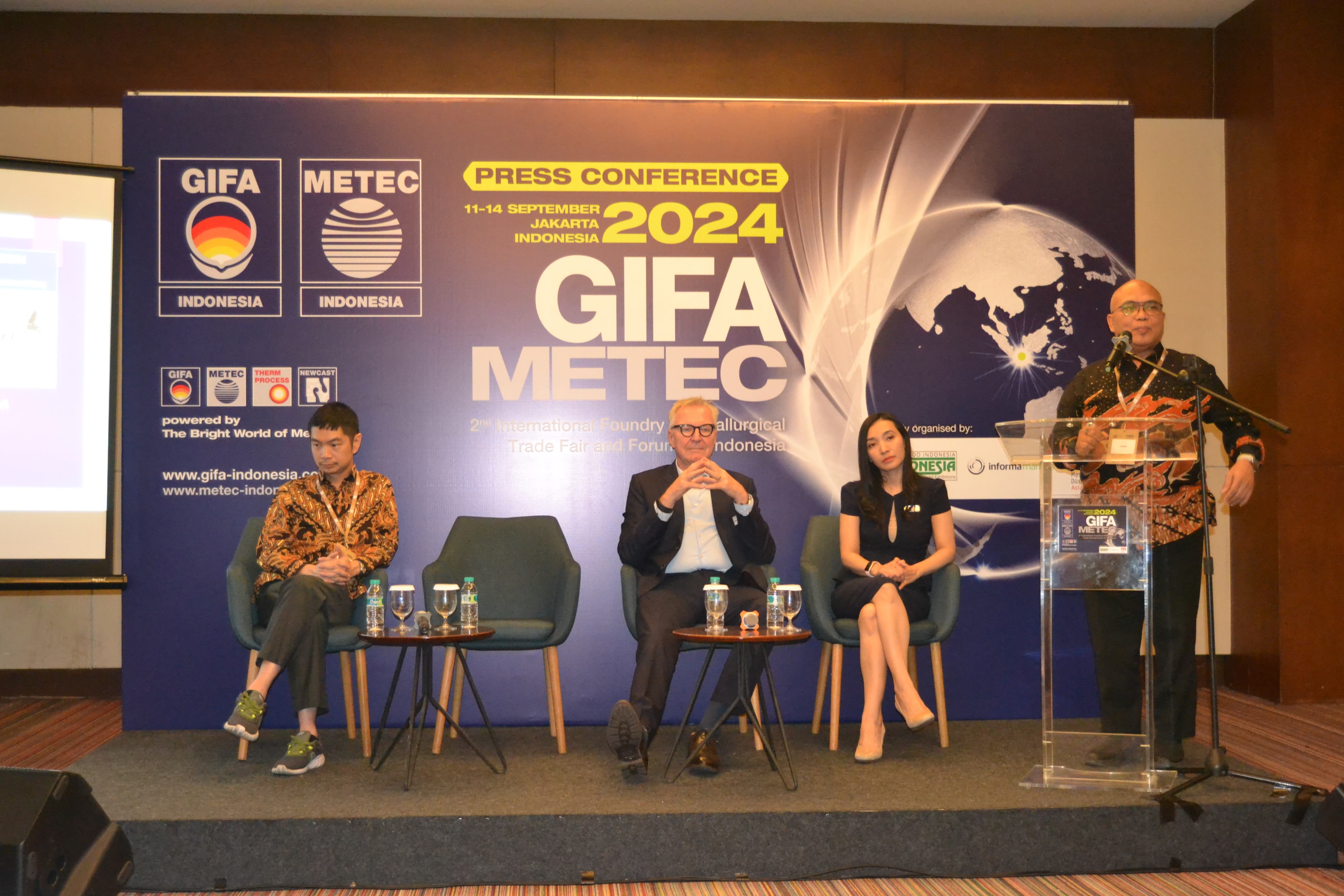 Kolaborasi GIFA-METEC Indonesia dan IEE Series 2024 Tampilkan Inovasi Multinasional