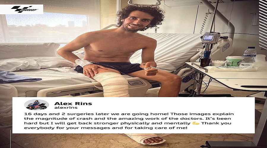 Proses Pemulihan Cedera: Alex Rins Dipastikan Absen dalam MotoGP Inggris 2023