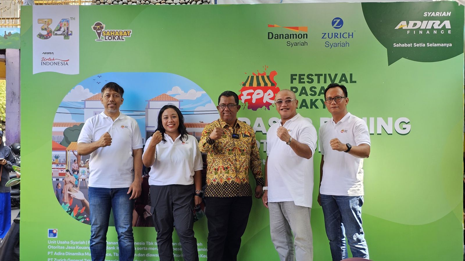 Semarak FPR Adira Finance 2024, Dukung Keberlanjutan Pasar Pahing Kediri