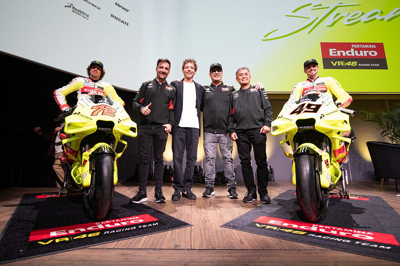 Pertamina Enduro VR46 Racing Team Resmi Muncul, Livery Dominan Kuning Vale di MotoGP 2024