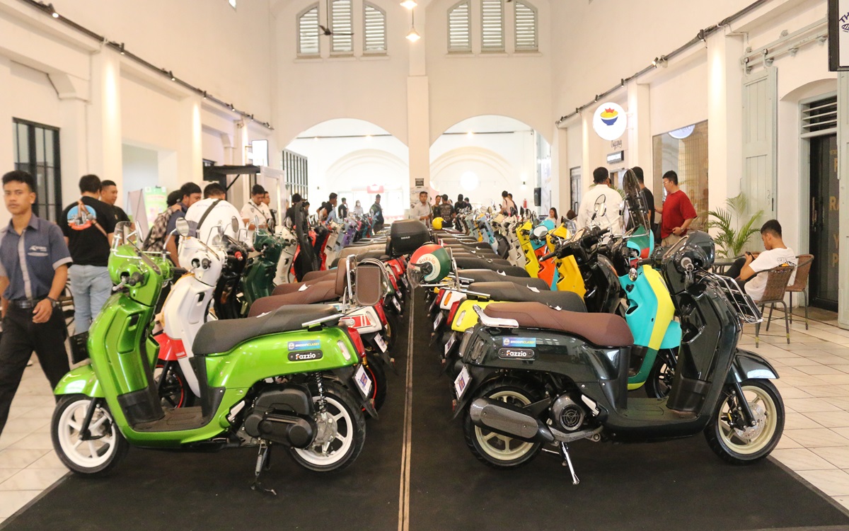 Pertama di Kota Medan, Yamaha Fazzio dan Filano Tampil Beda Pada Event Modifikasi 'Classy Yamaha'