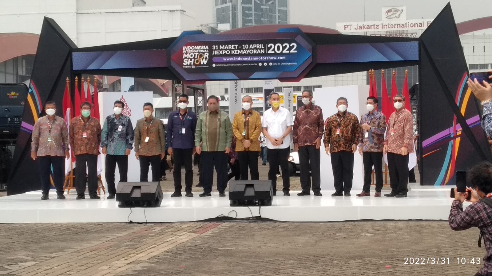 Dibuka Oleh Menko Airlangga, Pameran IIMS Hybrid 2022 Siap Bangkitkan Industri Otomotif Tanah Air