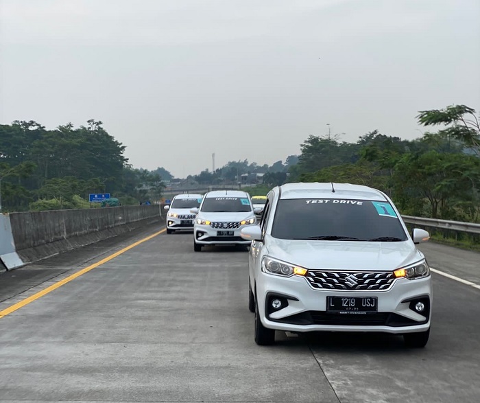 Suzuki Uji Coba All New Ertiga Hybrid di Surabaya - Malang