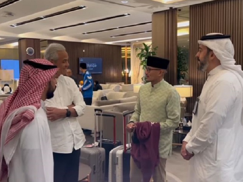 Sandiaga Uno Perkenalkan Ganjar Pranowo Sebagai 'The Next President' ke Pejabat Arab Saudi 