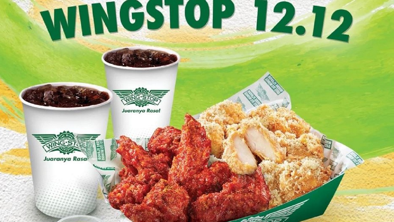 Siap-siap! Wingstop Berikan Promo 12.12 di Bulan Desember: Beli 12 Ayam Hanya Rp 68 Ribu