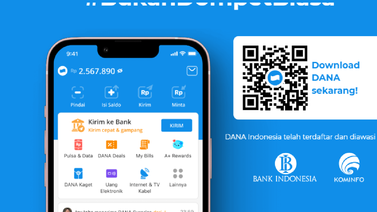 Banyak Saldo Gratis dari Aplikasi DANA, Yuk Klaim Link DANA Kaget Rabu 16 Oktober 2024