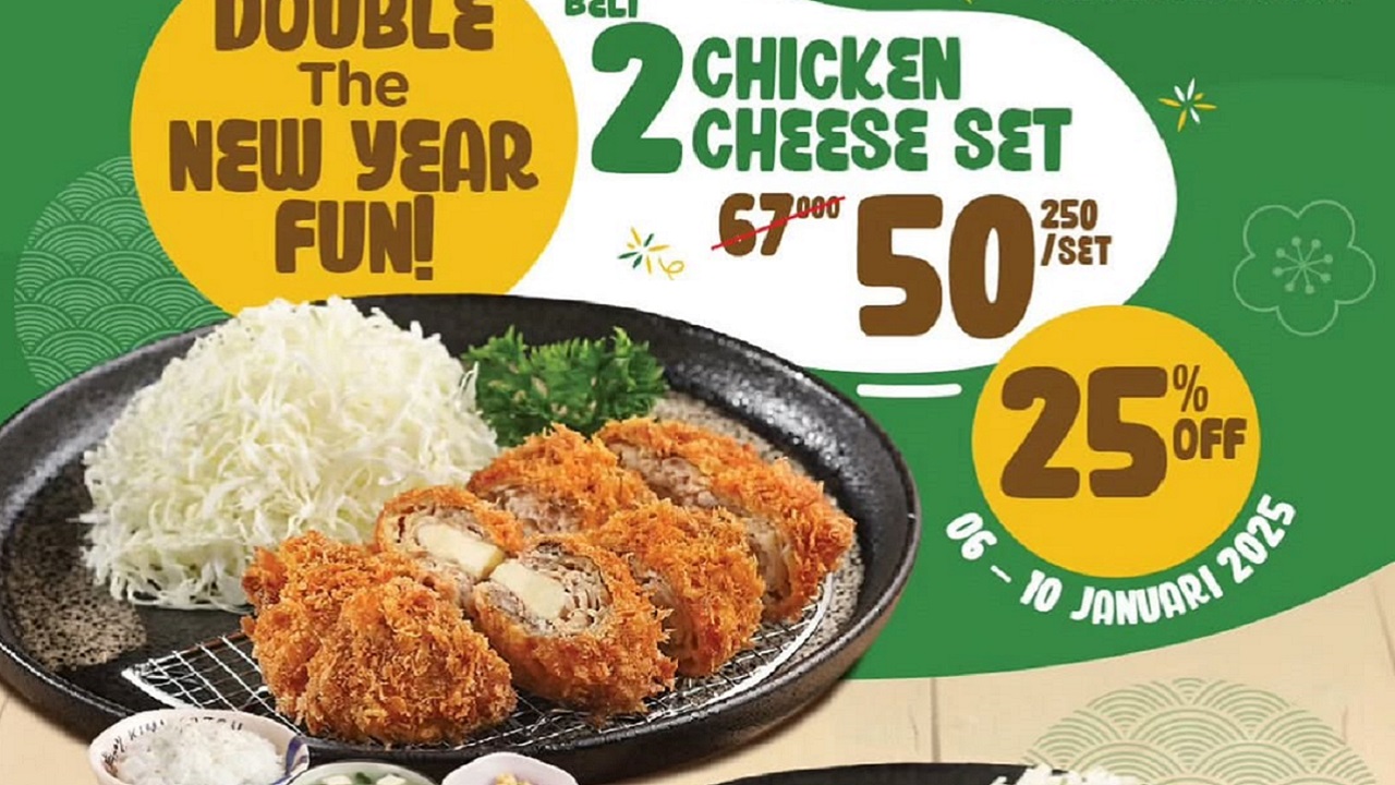 Kimukatsu Berikan Promo Diskon 25% Spesial Tahun Baru 2025, Cek Informasi Selengkapnya Yuk!