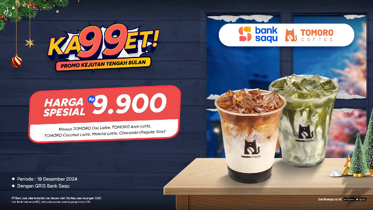 Beli Tomoro Coffe Cuma Rp 9.900, Hanya Hari Ini Saja!