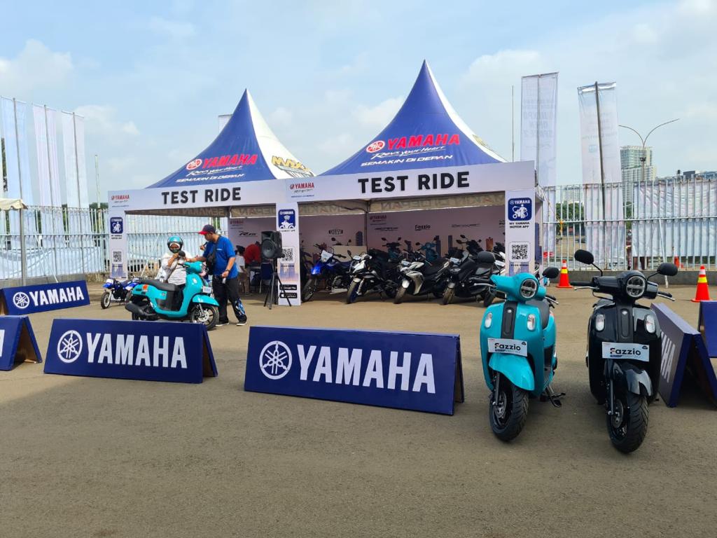 Berkat Keunggulan Ini, Yamaha Fazzio Laku Keras di Jakarta Fair 2022