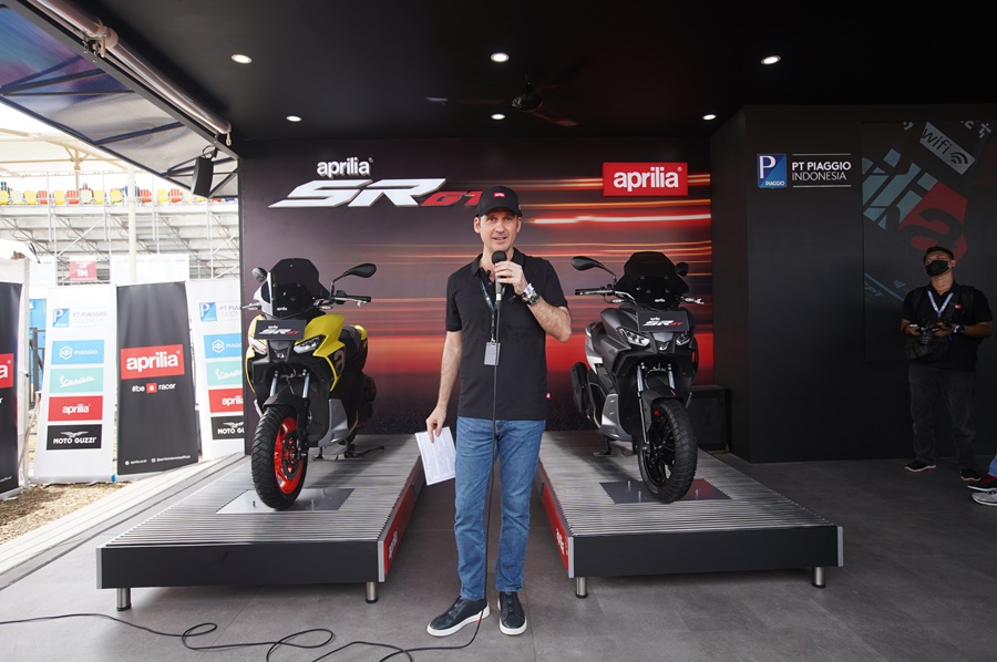 Tampil di MotoGP Mandalika, Aprilia SR GT 200 Resmi Hadir di Indonesia
